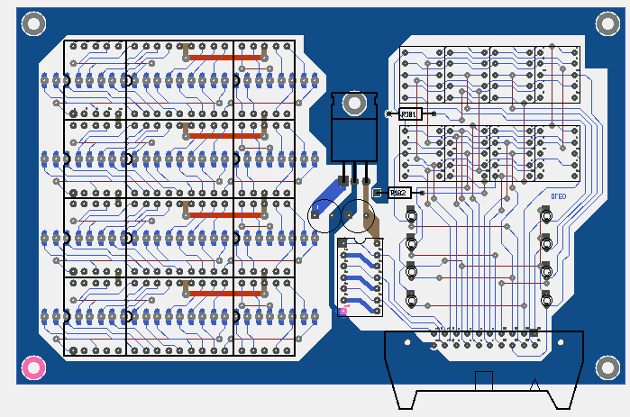 main display PCB