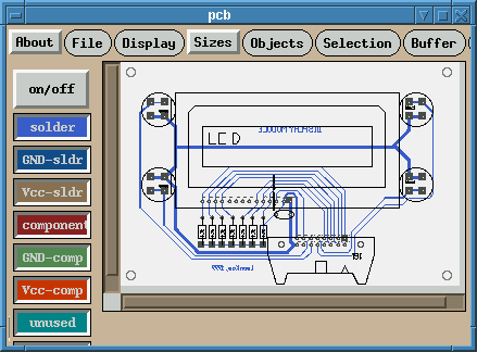 LCD PCB